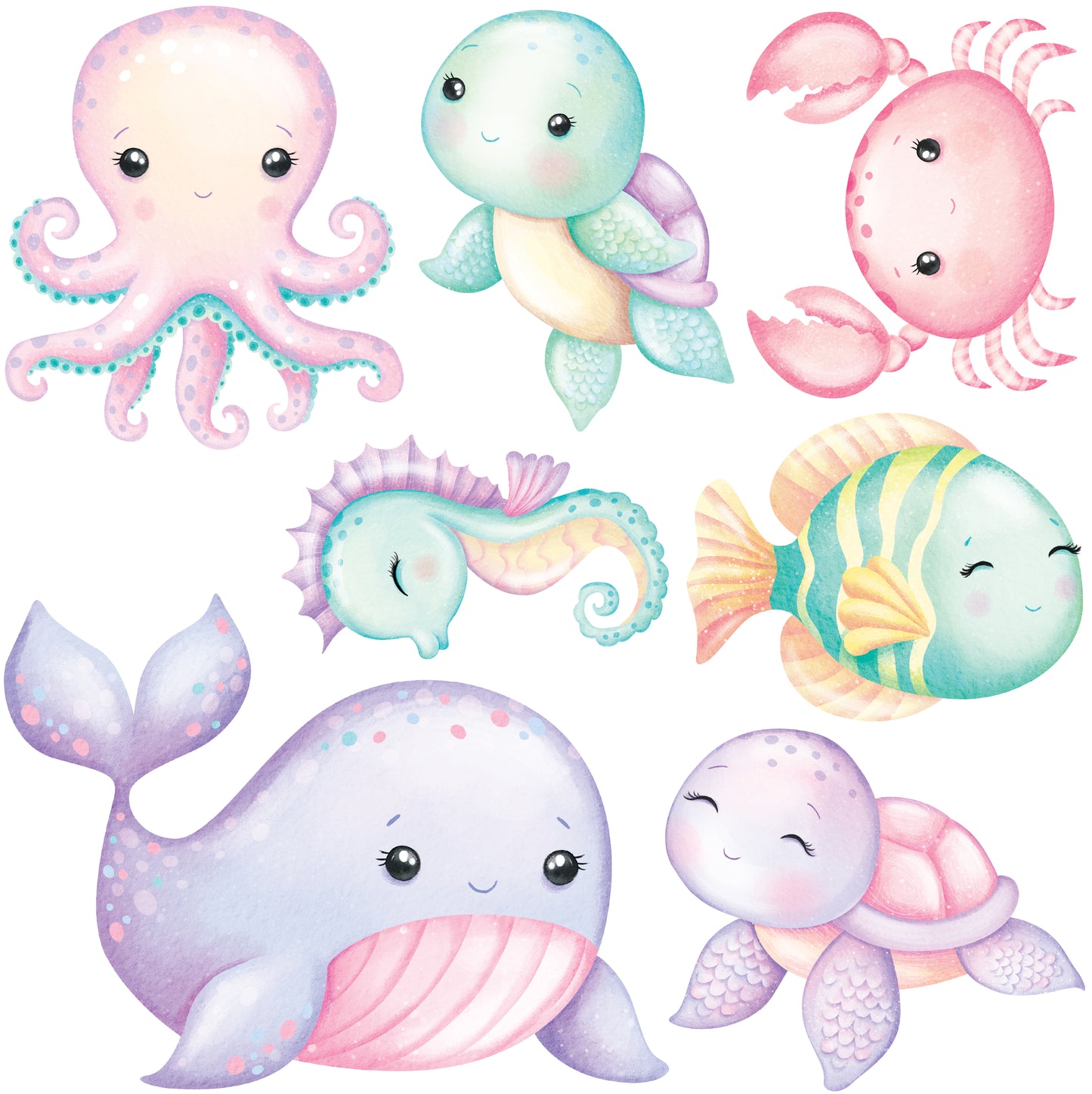 Mini - Sea Friends Pastel