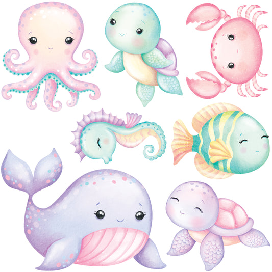 Mini - Sea Friends Pastel