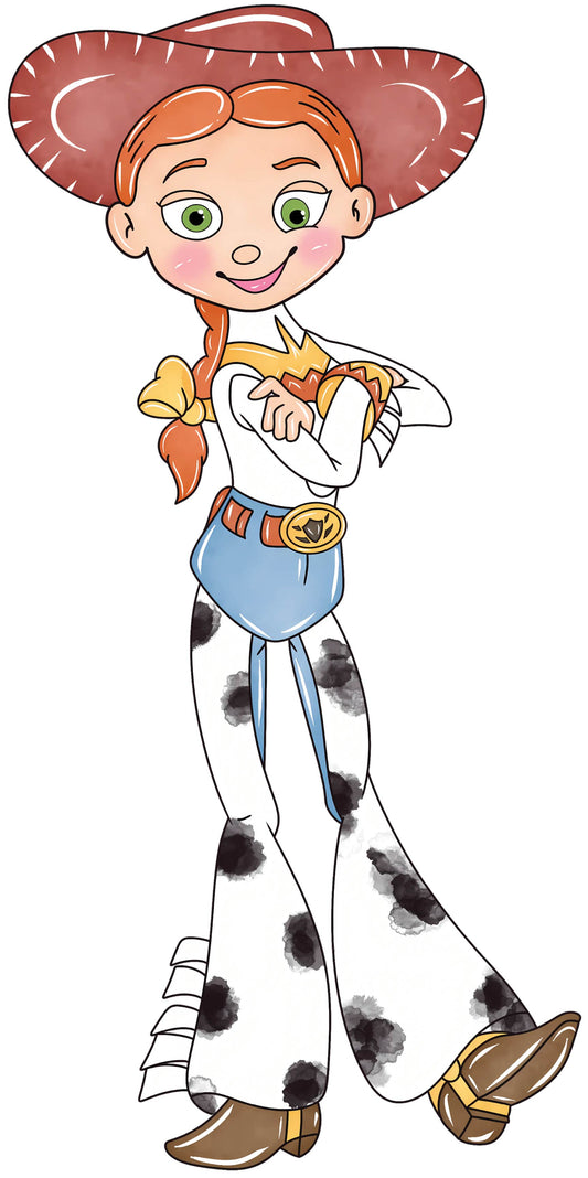 Watercolour Cowgirl