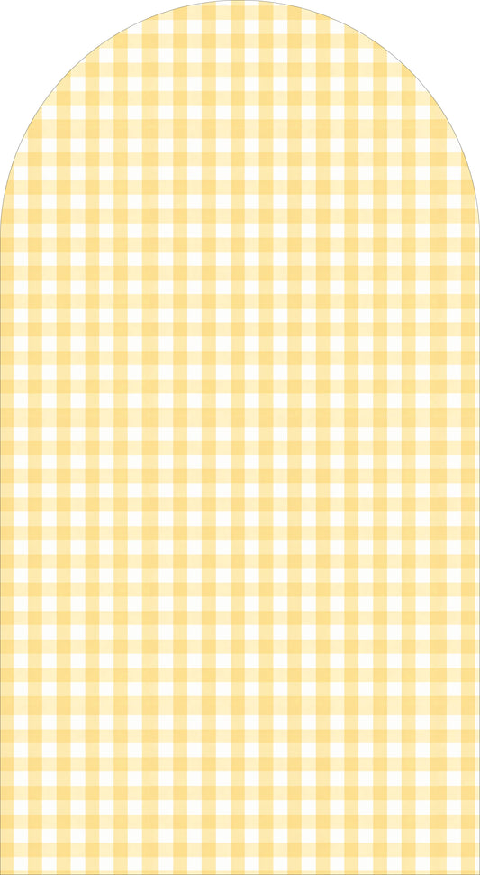 Yellow Gingham Sailboard